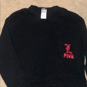 VS pink louisville cardinals tee